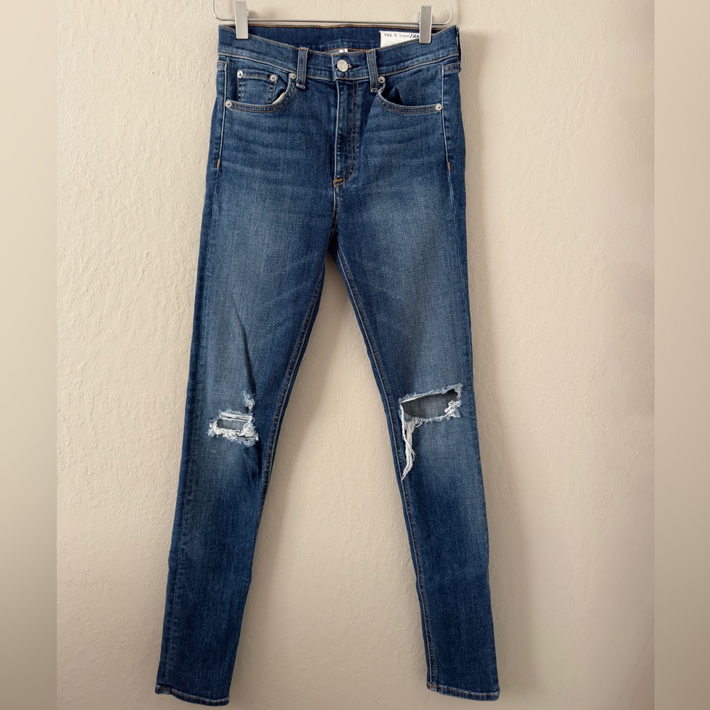 Rag & Bone Bonnie High Rise Skinny Jeans
